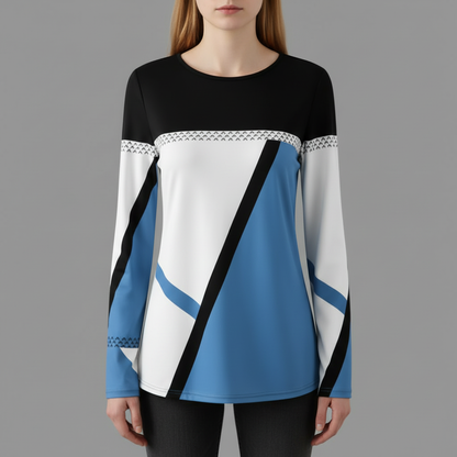 Avril | Women's Graphic Sweater in Soft Knit Fabric 3