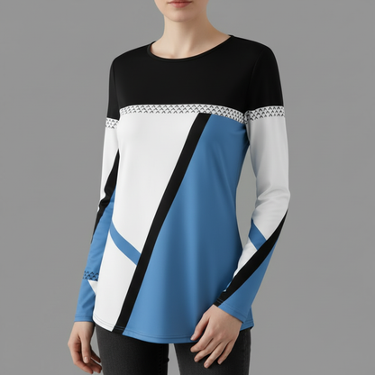 Avril | Women's Graphic Sweater in Soft Knit Fabric 5