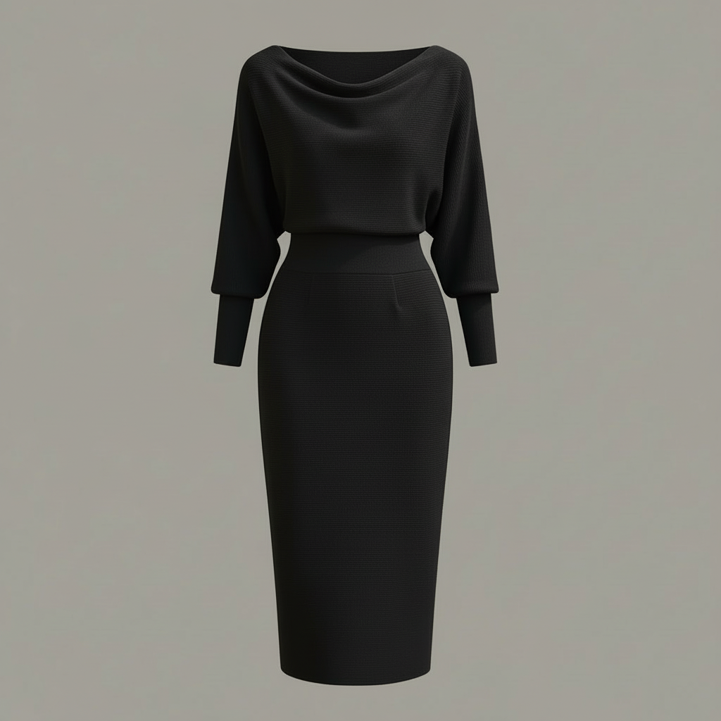 Elegant Midi Dress | Women's Dress for Casual Occasions 1