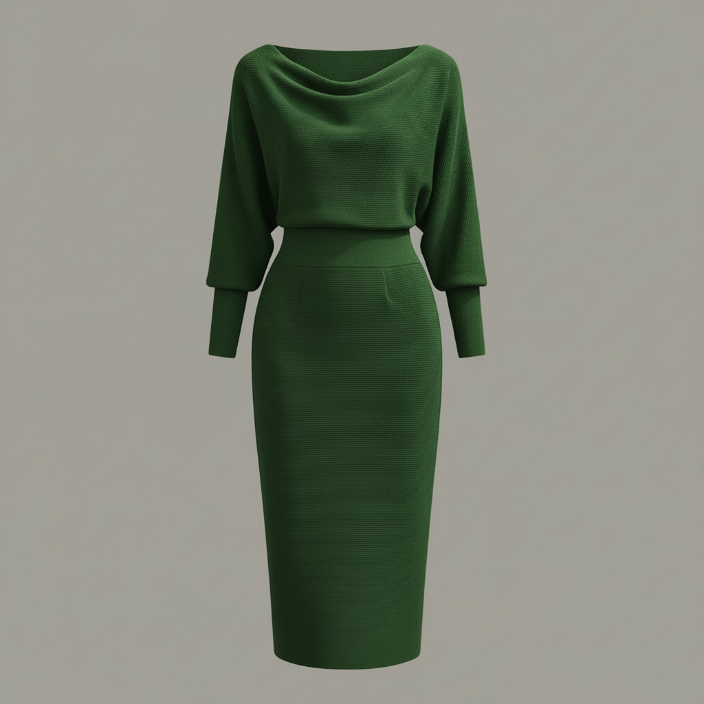 Elegant Midi Dress | Women's Dress for Casual Occasions 2