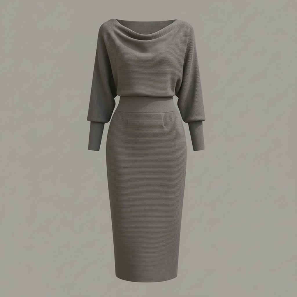Elegant Midi Dress | Women's Dress for Casual Occasions 5