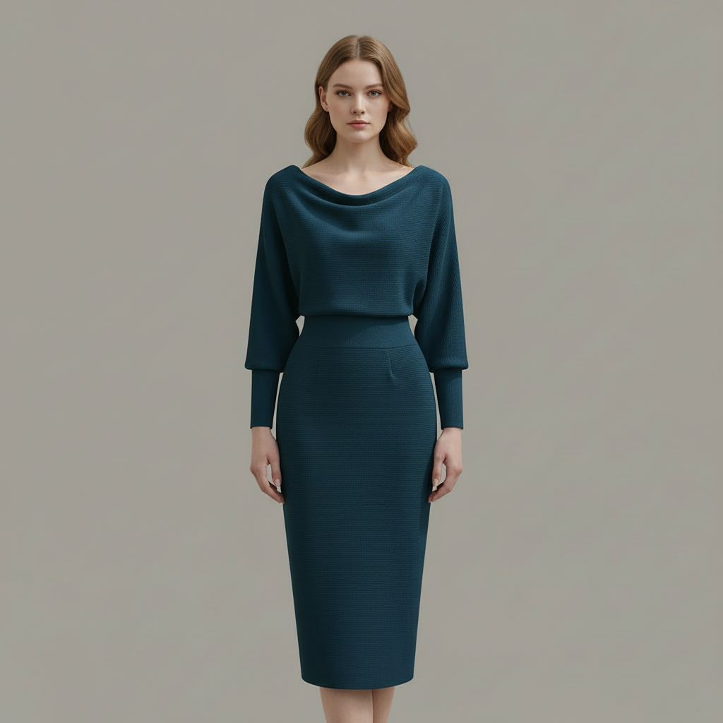 Elegant Midi Dress | Women's Dress for Casual Occasions 7
