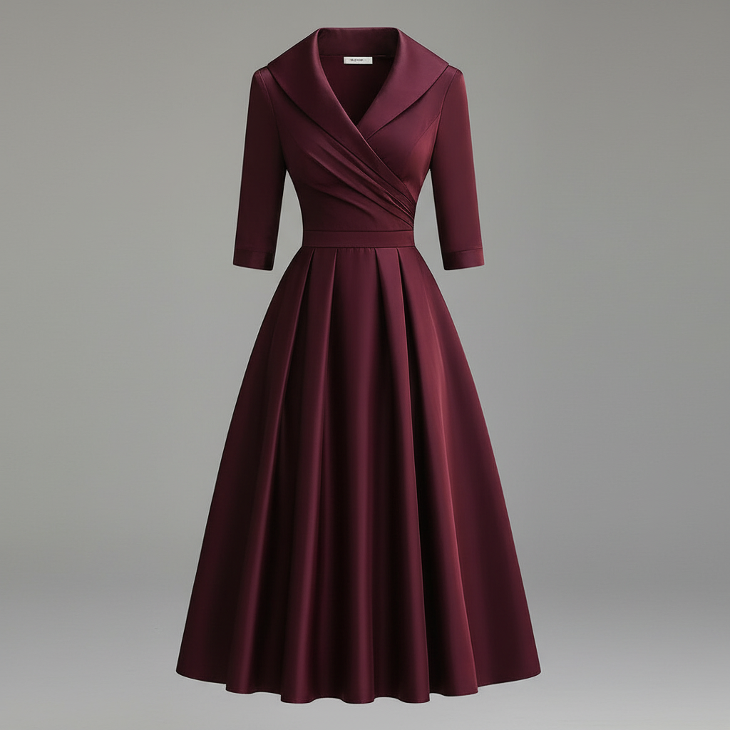 Elegant Midi Dress | Women's Formal Dress 3