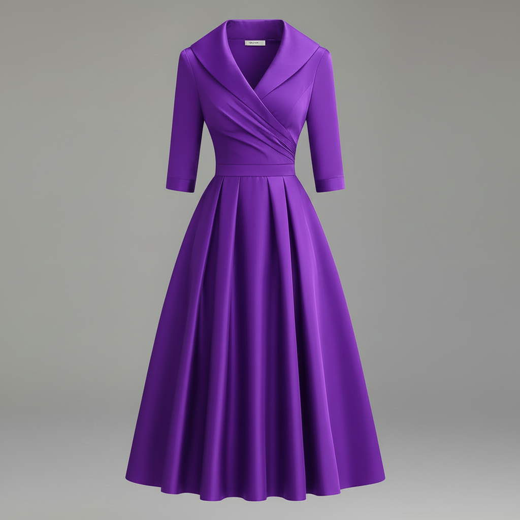 Elegant Midi Dress | Women's Formal Dress 4