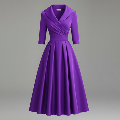 Elegant Midi Dress | Women's Formal Dress 4