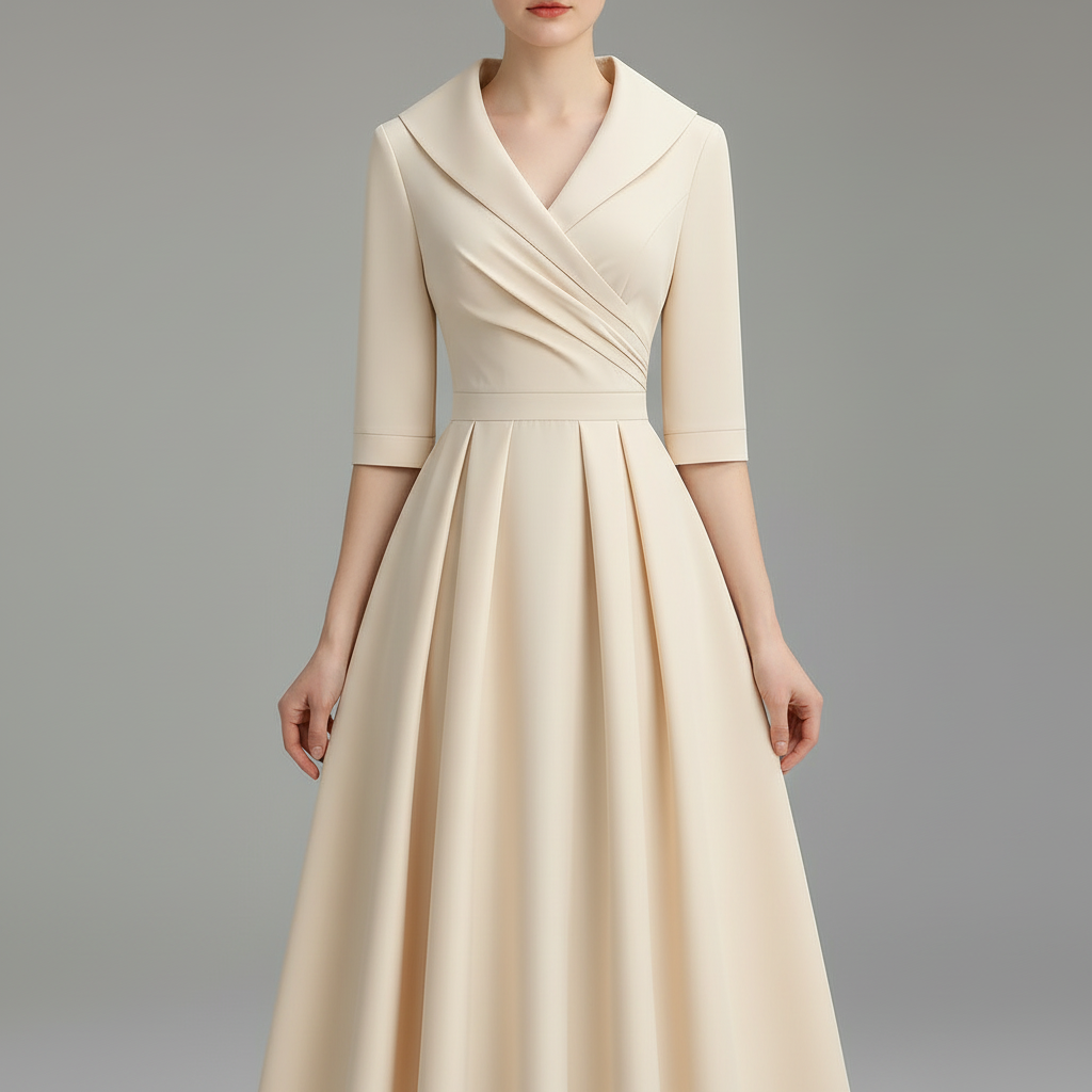 Elegant Midi Dress | Women's Formal Dress 6