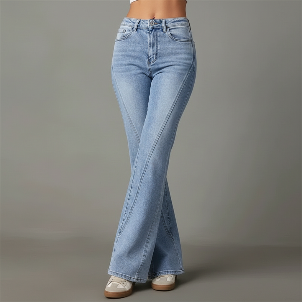 Fayline | Women's Flared Denim Jeans 2