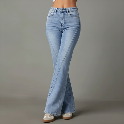 Fayline | Women's Flared Denim Jeans 2