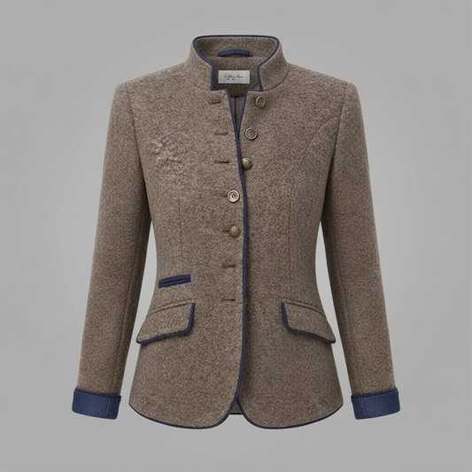 High Collar Cardigan Jacket | Women's Outerwear 0