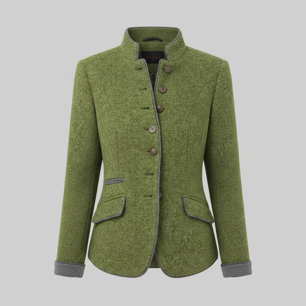 High Collar Cardigan Jacket | Women's Outerwear 1