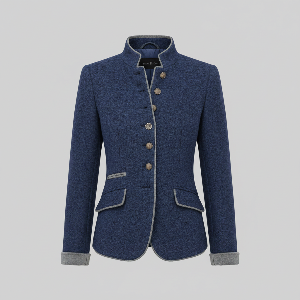 High Collar Cardigan Jacket | Women's Outerwear 2