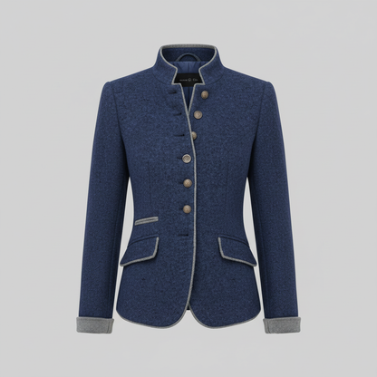 High Collar Cardigan Jacket | Women's Outerwear 2