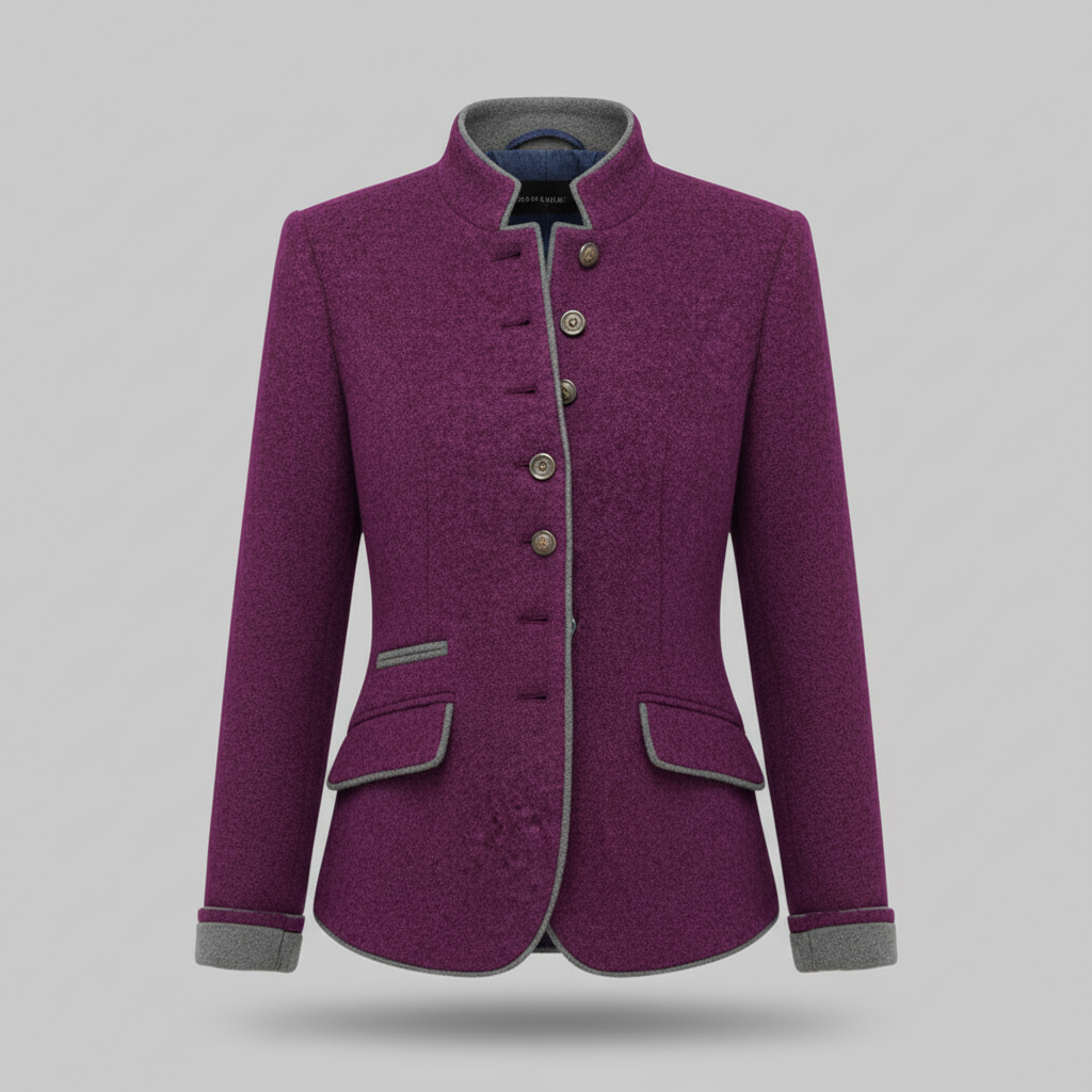 High Collar Cardigan Jacket | Women's Outerwear 3