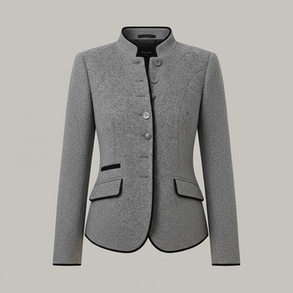 High Collar Cardigan Jacket | Women's Outerwear 4