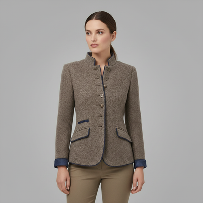 High Collar Cardigan Jacket | Women's Outerwear 5