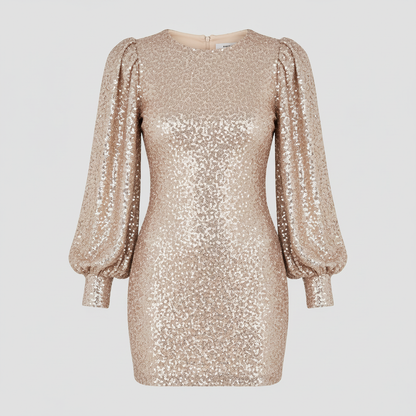 Nicoline | Women's Glitter Cocktail Dress 0