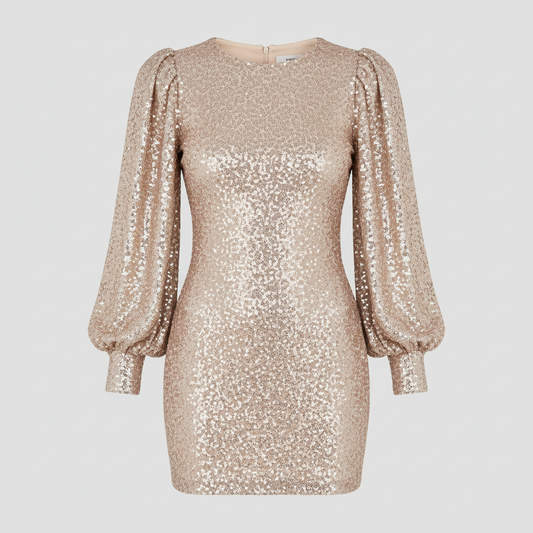 Nicoline | Women's Glitter Cocktail Dress 0